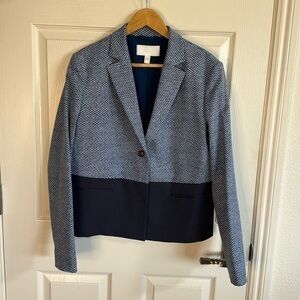 Boss, Hugo Boss jacket. Beautiful blue pattern. Worn once.